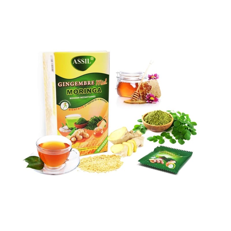 Gingembre, Miel & Moringa